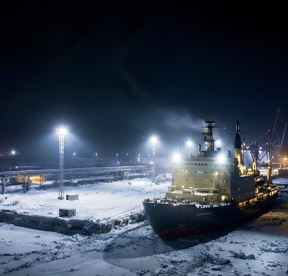 Морской порт Дудинка, Красноярский край