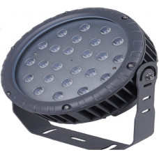 Светодиодный прожектор ландшафтный 36W 220V IP65 на светодиодах OSRAM (Германия) RGB DMX